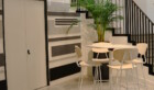 Picture of a table in the Common Room